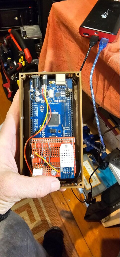 Mega clone with temo sensor