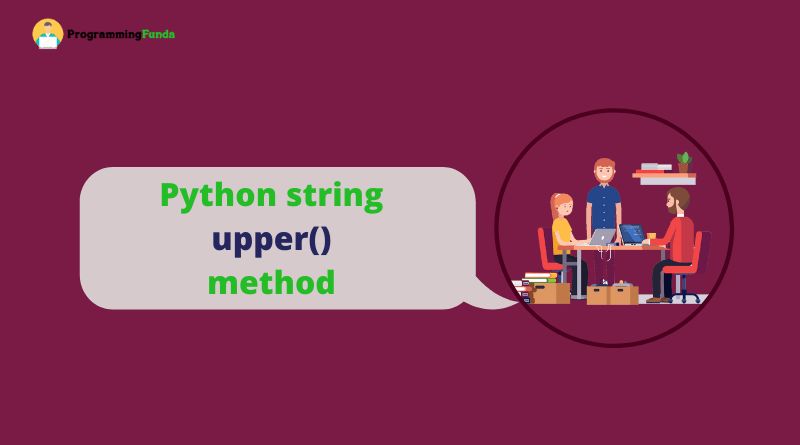 Python String Isupper Method Programming Funda - Colorful Backgrounds - Professional Full HD Collection