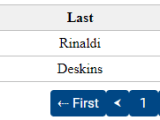 Javascript Css Html Tablepagination Js Simple Add Pagination To