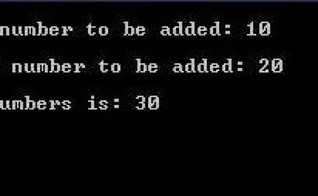 C PROGRAM TO ADD TWO NUMBERS / INTEGERS - Programming Posts