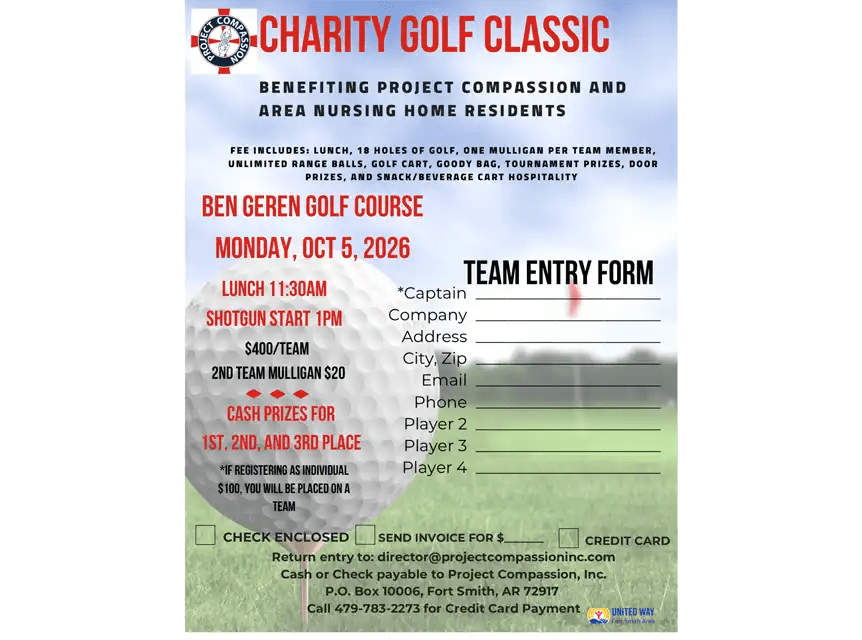 Project Compassion Inc. Charity Golf Classic 2026