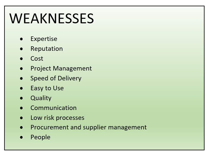 Swot Analysis Of Construction Sector In North Cyprus Download Table The barriers to entry for starting a new engineering firm are moderate.