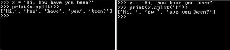 Manipulation of string objects in Python