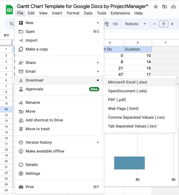 How to Make a Gantt Chart in Google Docs (Template Included) (16) How to Make a Gantt Chart in Google Docs (Template Included) (16)