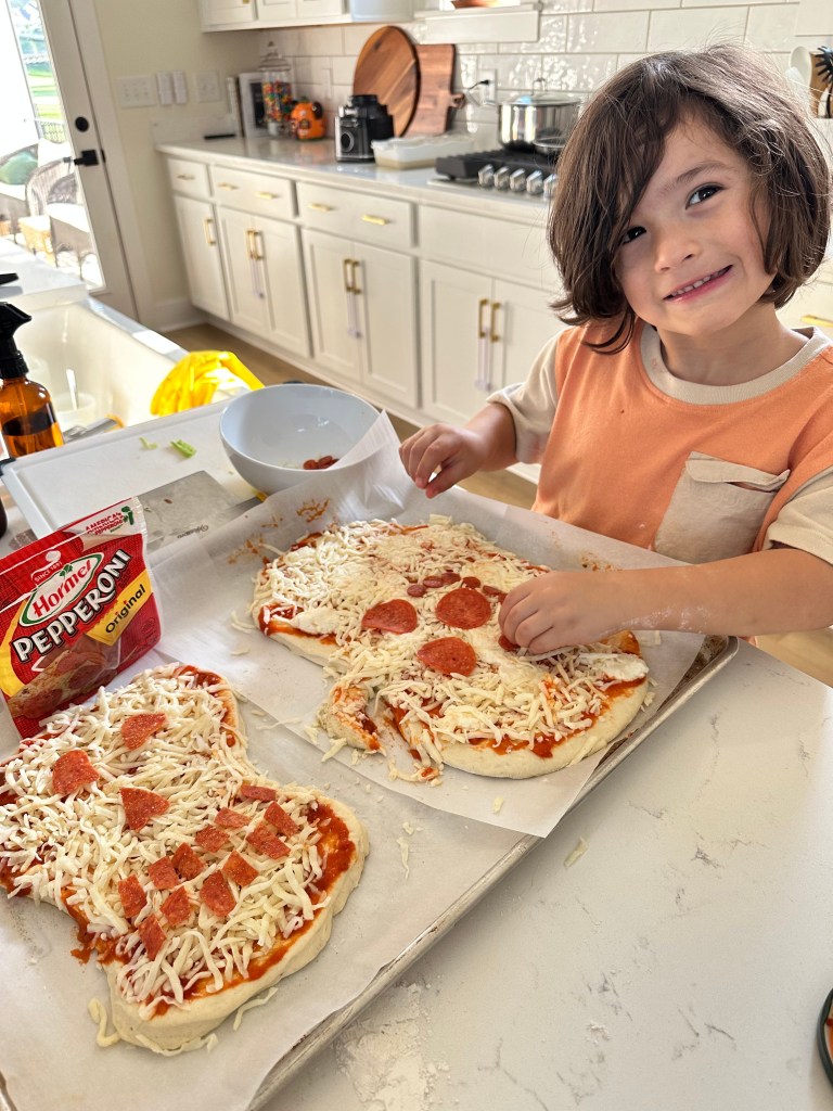 Sourdough Discard Pizza Recipe that is foolproof and can be frozen for future use. My kids' favorite pizza crust!