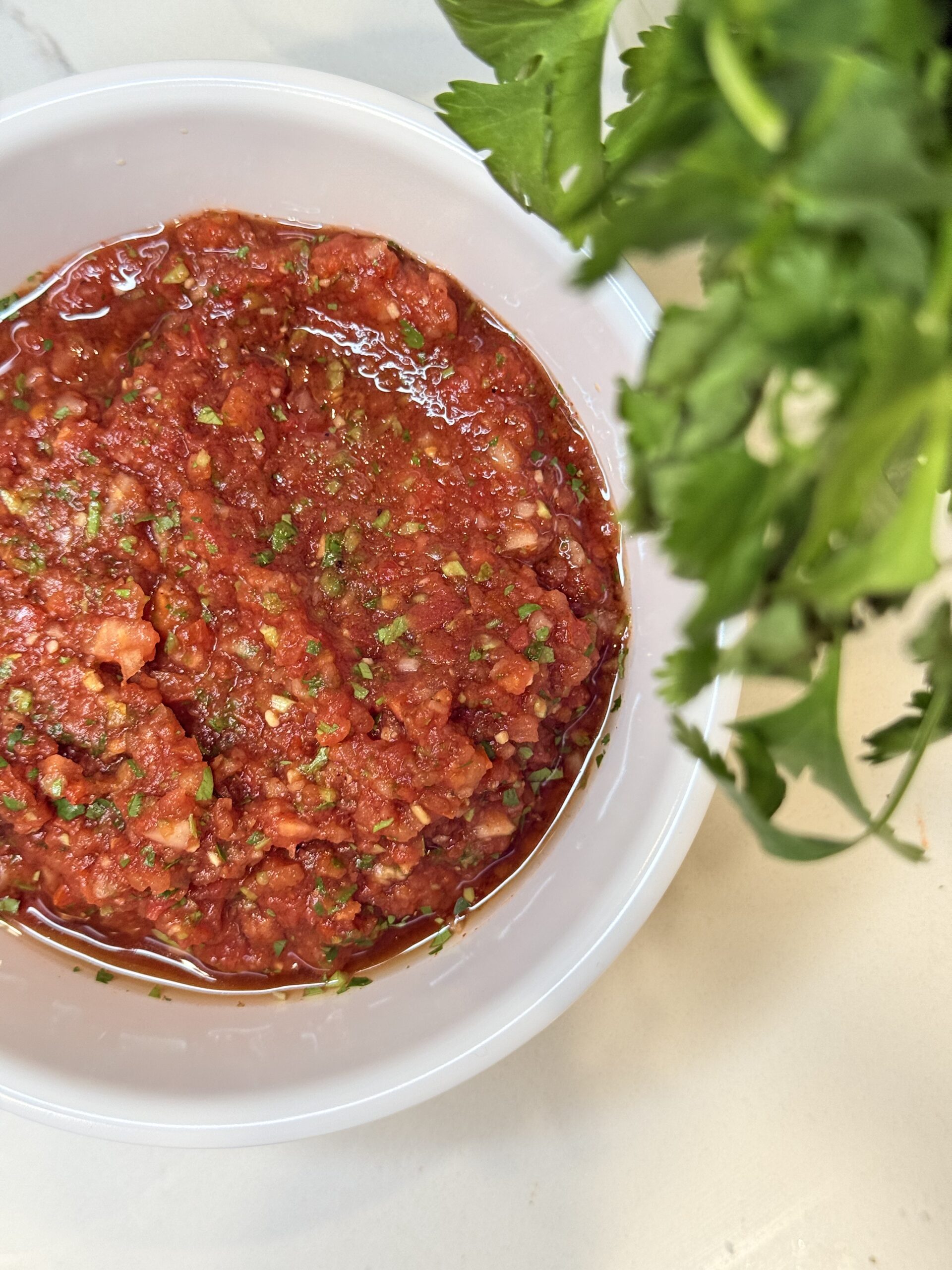 Easy homemade salsa recipe with fresh tomatoes, onions, and cilantro. Perfect for parties, tacos, or snacking. Quick, flavorful, and ready in minutes!