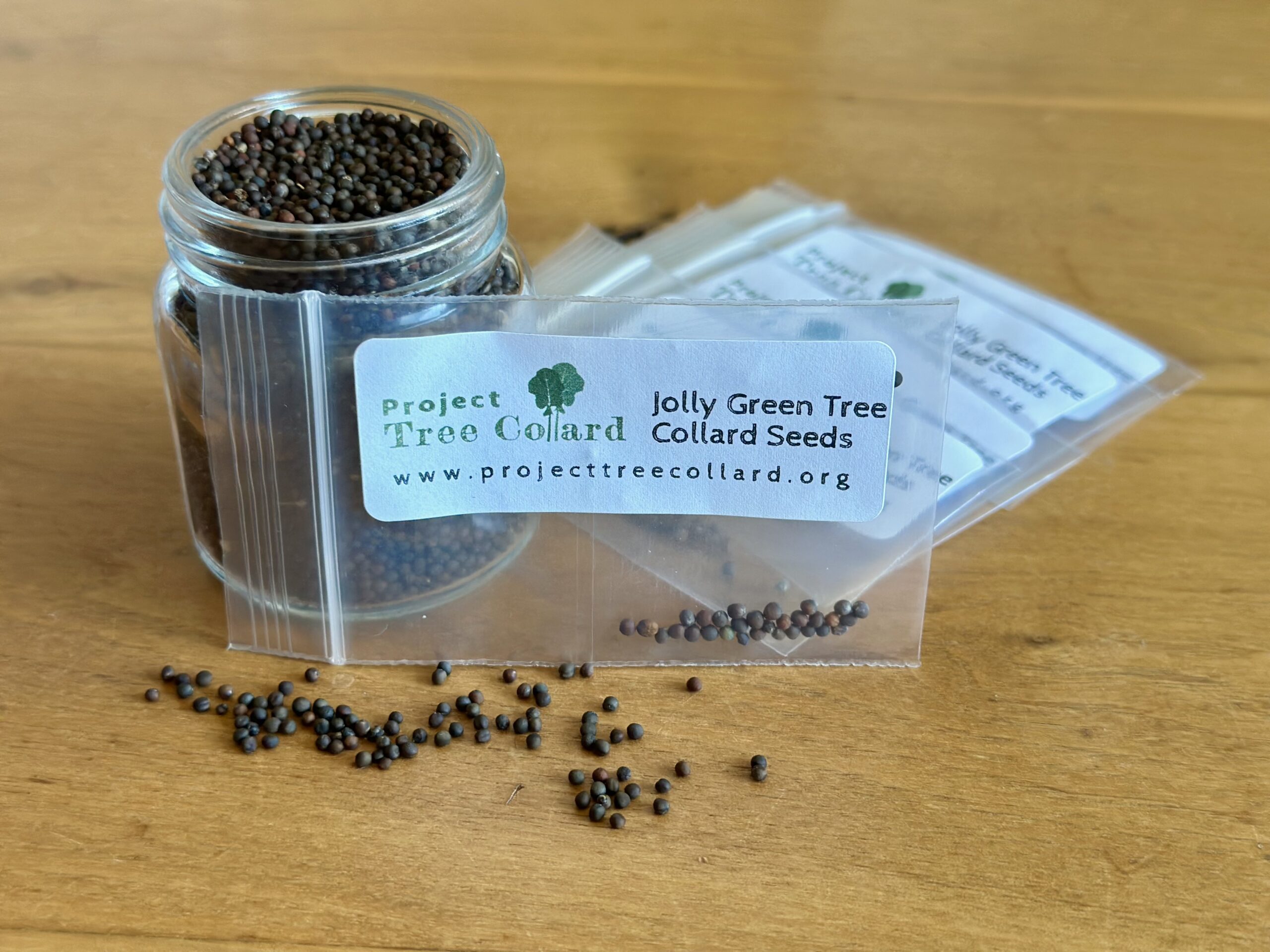 Jolly Green Tree Collard Seed Packets
