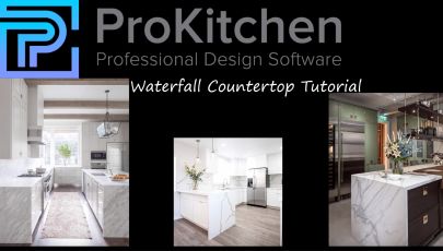 Waterfall Countertop Prokitchen Software - Space Illustration Collection - Ultra HD Quality