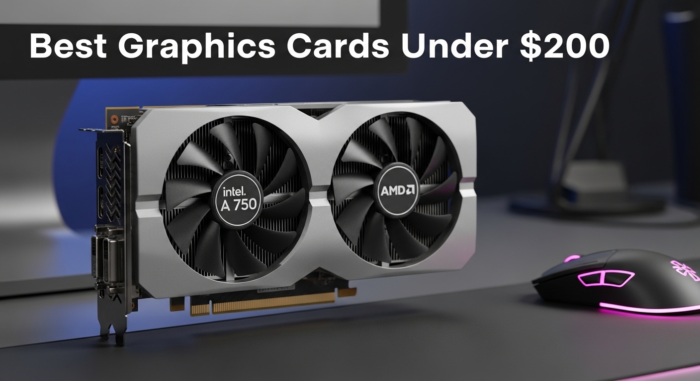 Best Graphics Cards Under 200 2026 8 Budget GPUs Tested Best Graphics Cards Under 200 