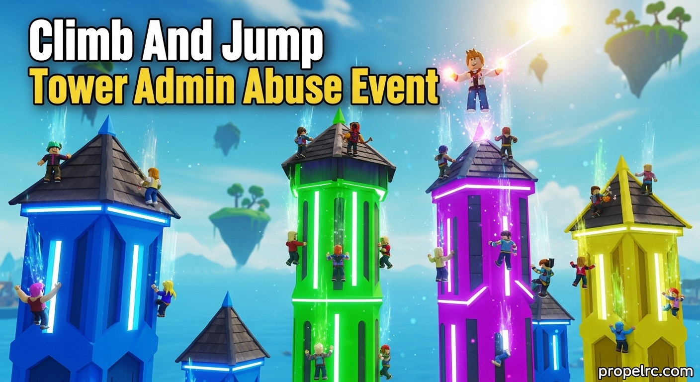 Roblox Climb And Jump Tower Admin Abuse Event 2026 Roblox Climb And Jump Tower Admin Abuse Event 