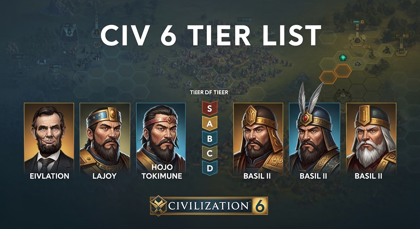 67 Civ 6 Tier List April 2026 All Leaders Ranked For Deity Ultimate Civ 6 Tier List 