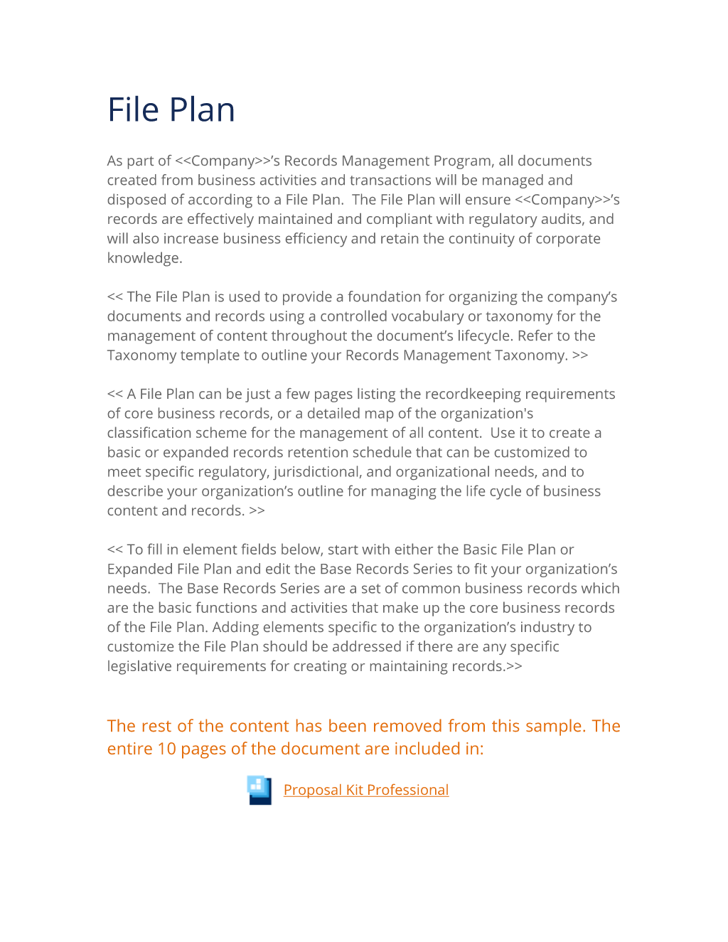 If there's one default application that comes with any operating system out of the box, it's a file manager. Records Management Expanded File Plan Template 3 Quick Steps