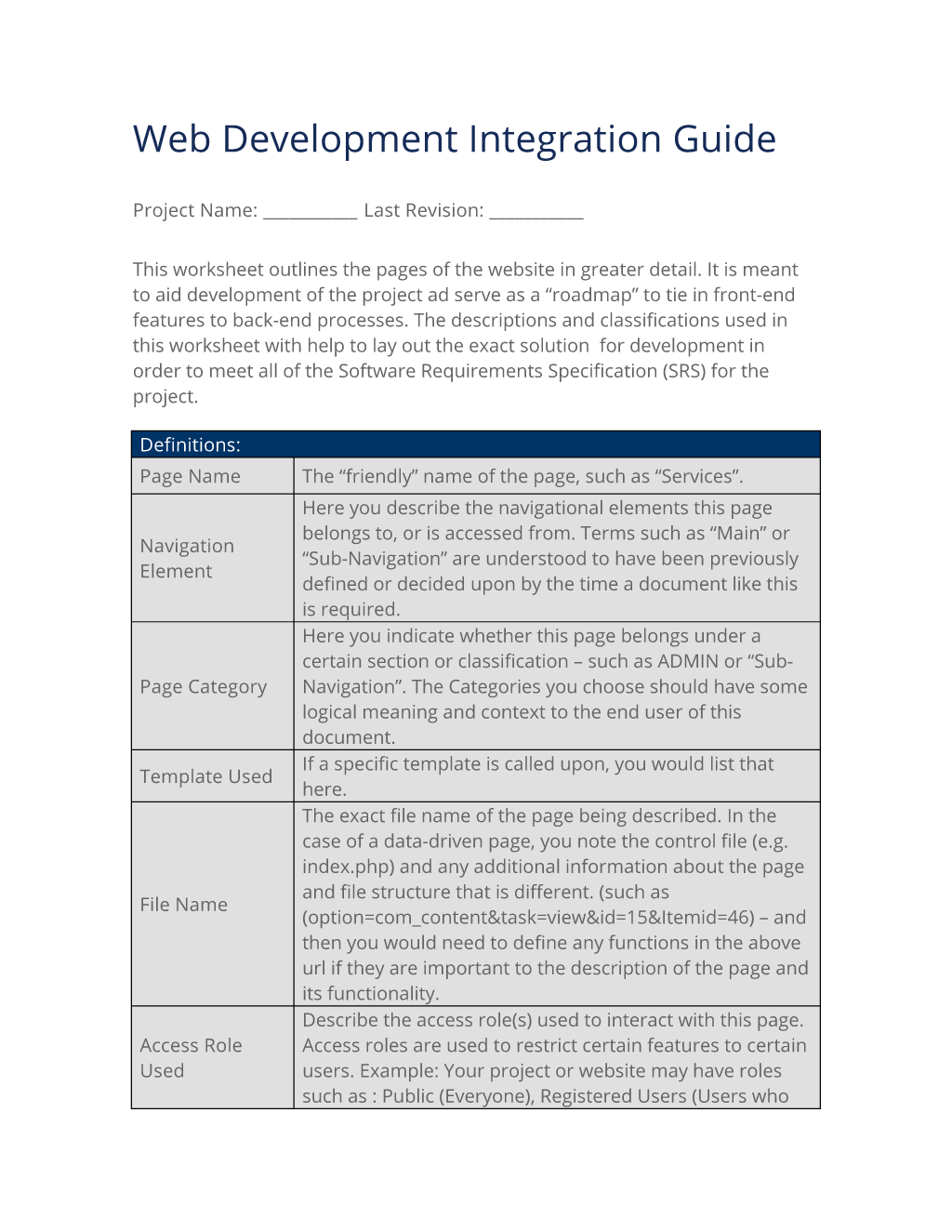 Web Development Integration Guide 3 Quick Steps