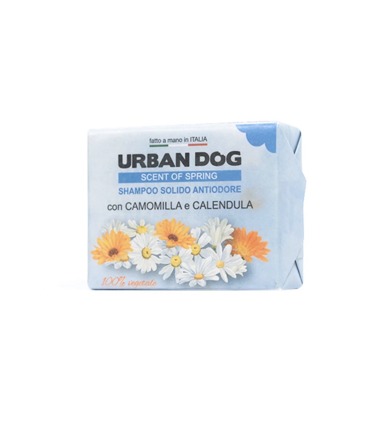 Urban Dog Scent of Spring Tuhý šampon proti zápachu a s uklidňujícími účinky s heřmánkem a měsíčkem lékařským