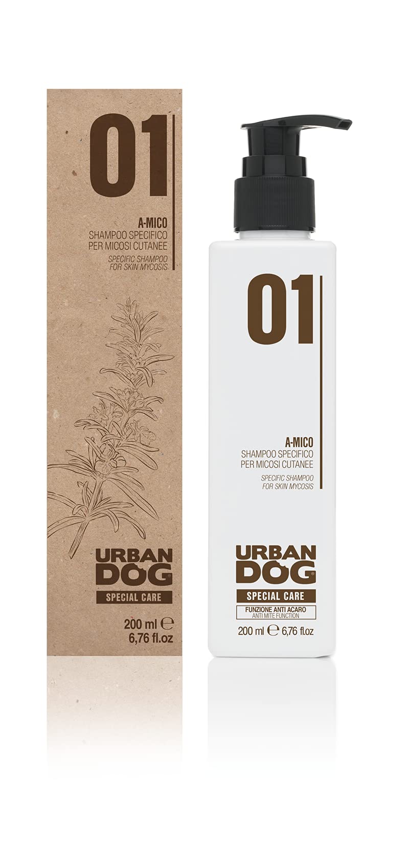 Urban Dog A-MICO 01 Dermatologický šampon 200ml