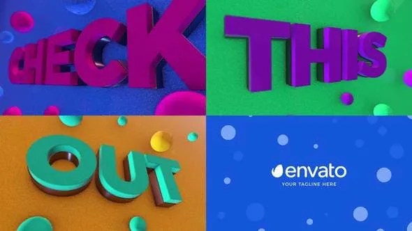 Videohive Intro 3D Text & Logo with Element 3D 45871466 Videohive Intro 3D Text & Logo with Element 3D 45871466