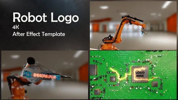 Videohive Robot Logo Animation 44666625 Videohive Robot Logo Animation 44666625