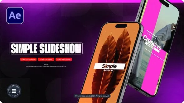 Videohive Vertical Simple Slideshow 49523628 Videohive Vertical Simple Slideshow 49523628