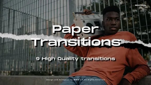 Videohive Paper Transitions 54300039 Videohive Paper Transitions 54300039