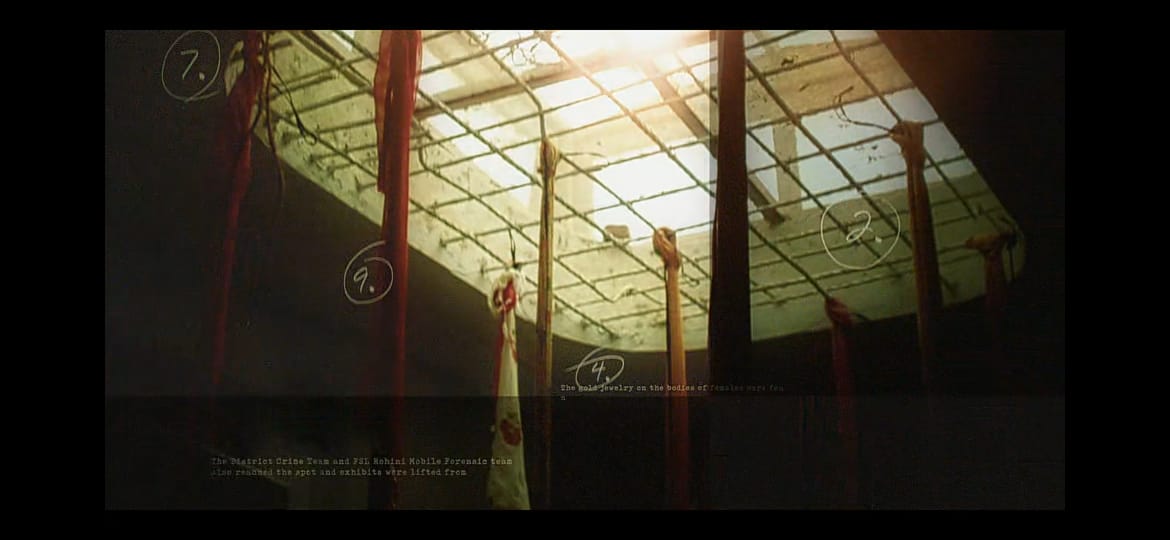 A scene from House of secrets