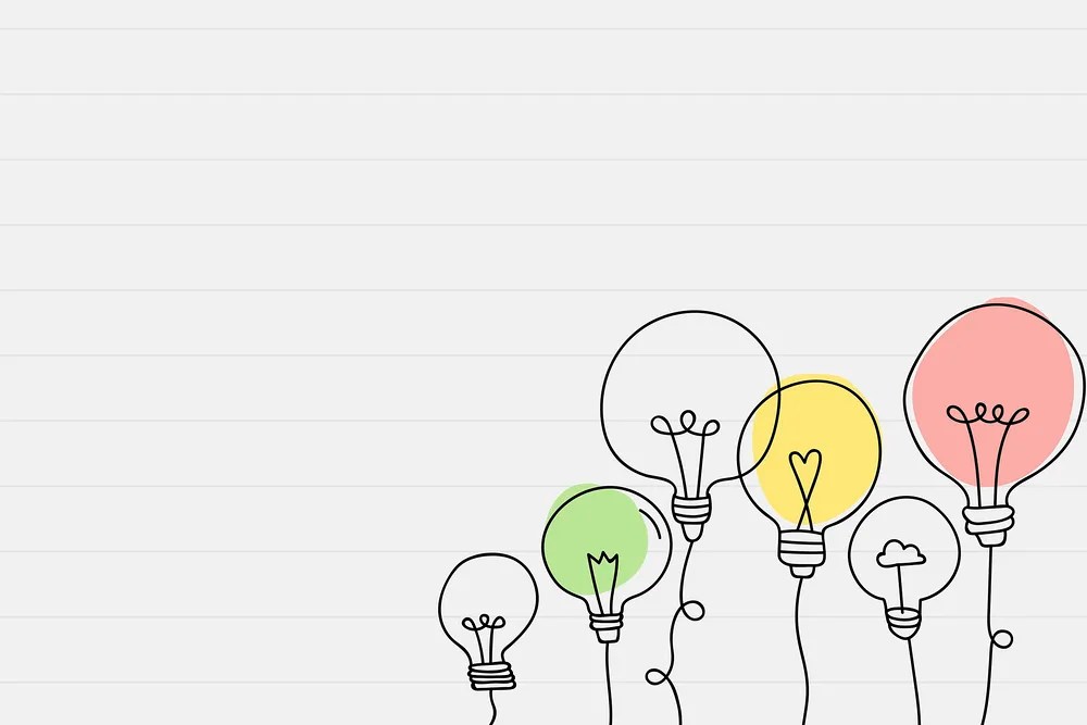 lightbulbs thinking