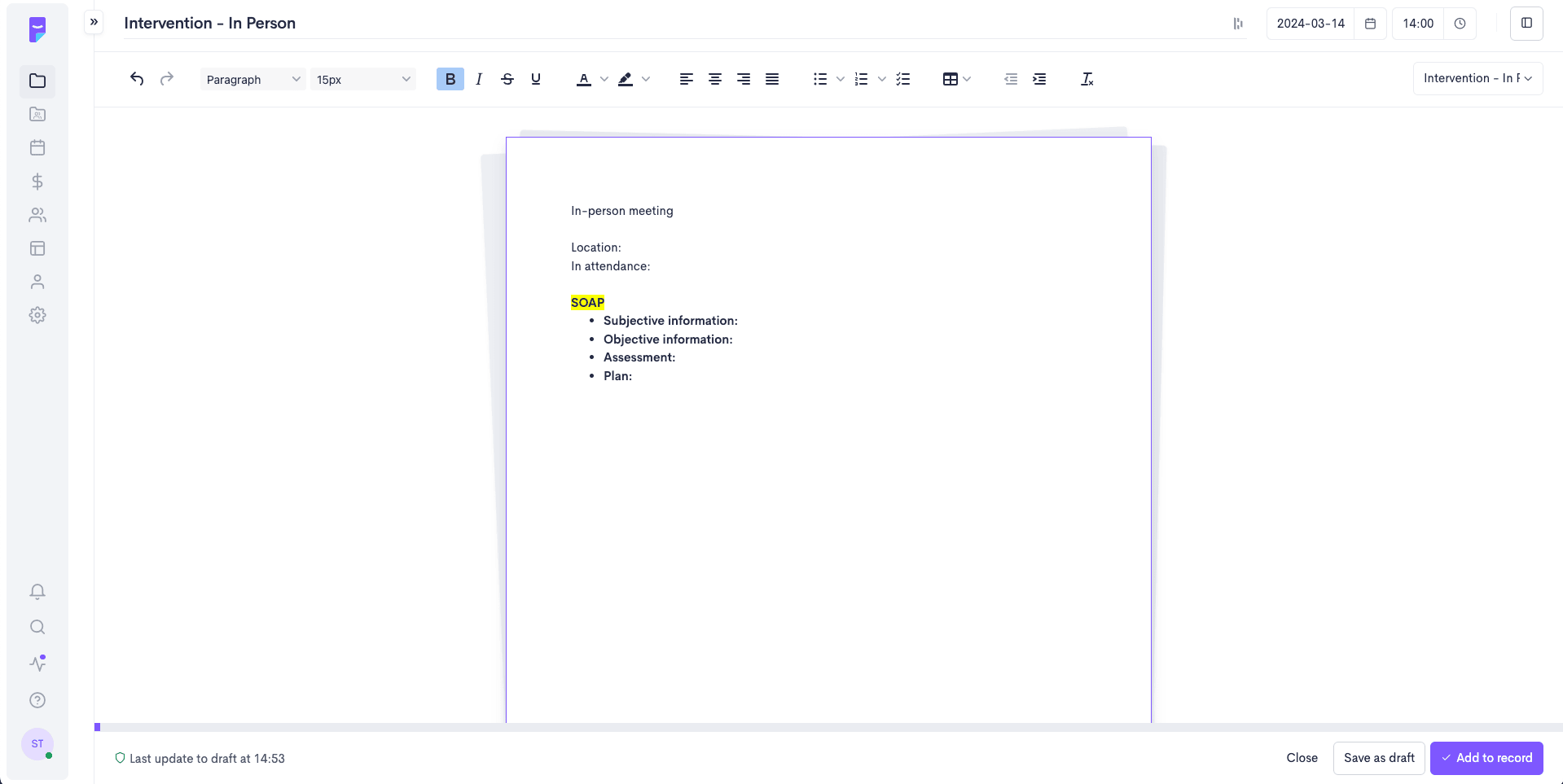 3 Soap Note Examples To Help You Write Progress Notes Psylio