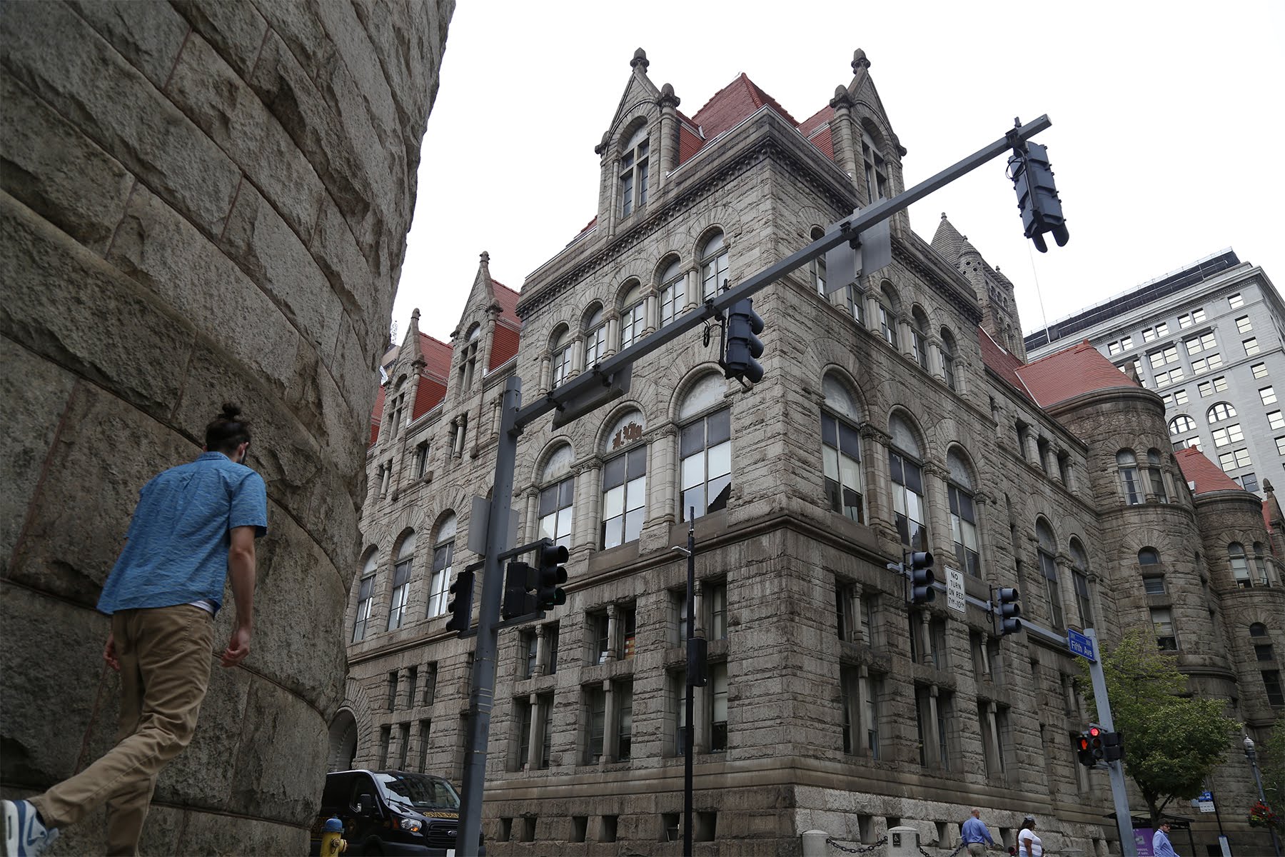 The Allegheny County Courthouse in downtown Pittsburgh.