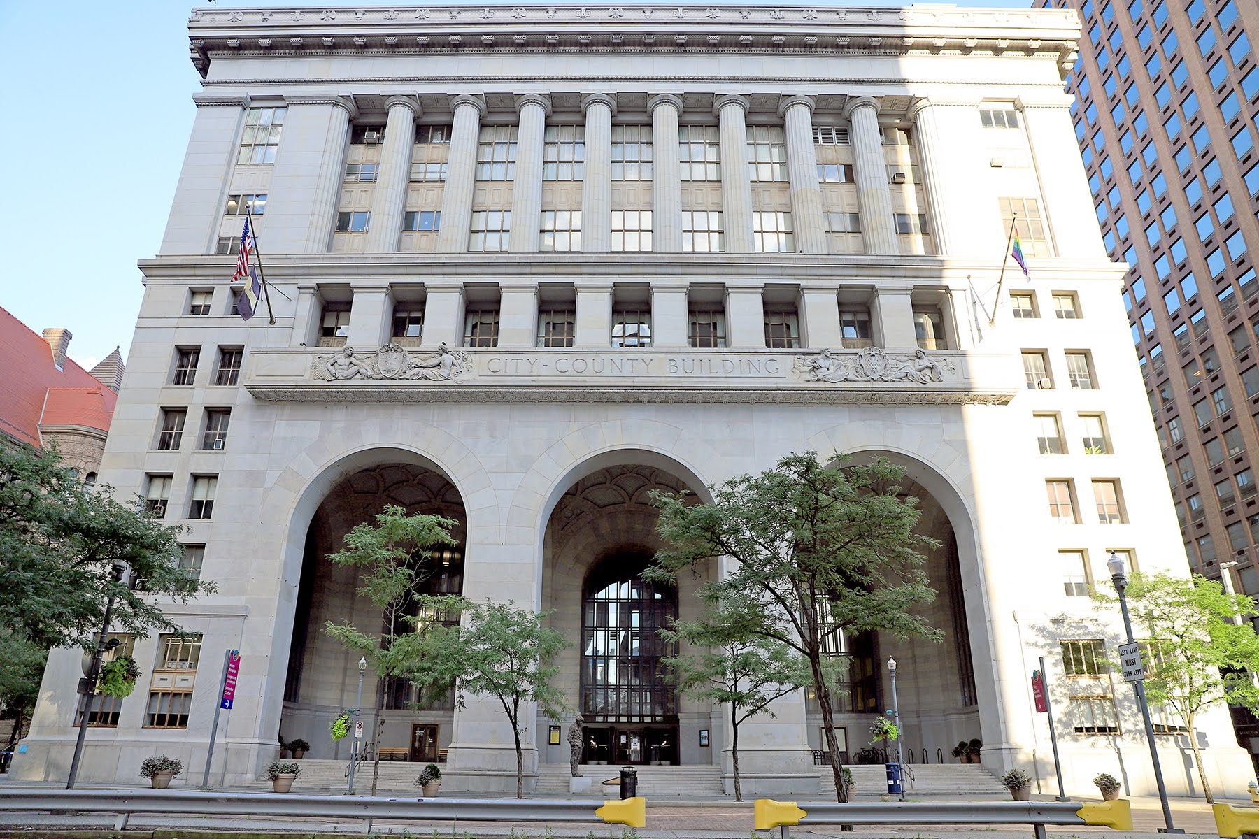The City-County building in Downtown Pittsburgh