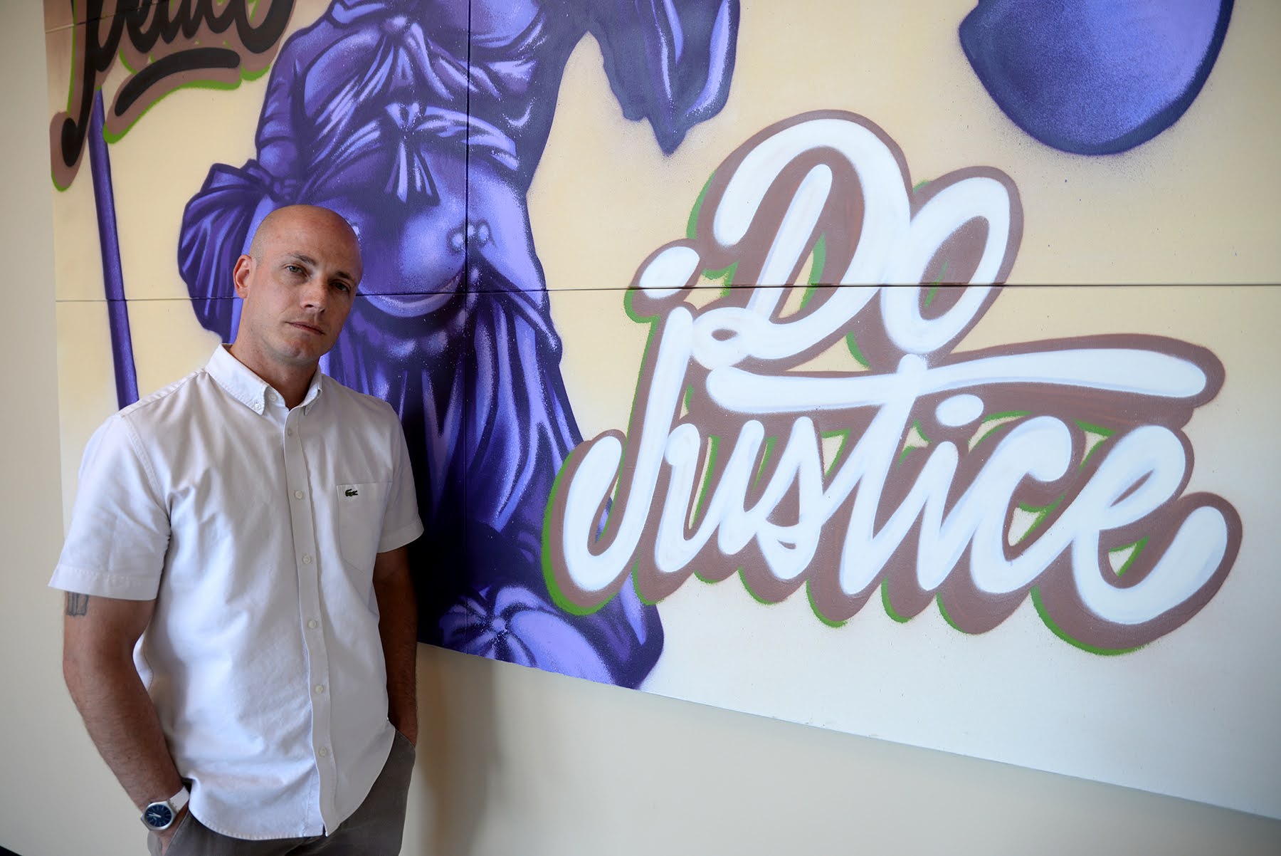 Mik Pappas, a magisterial district judge, at his court in Highland Park. (Photo by Clare Sheedy/PublicSource)