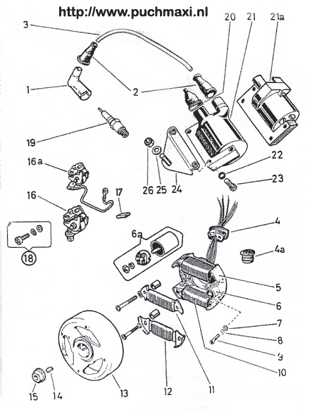 Puchmaxi Nl Puch Maxi Exploded Views