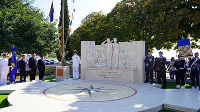 Inaugurato a Nardò il monumento ai caduti del mare.