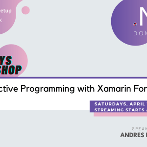 banner reactive programming in .NET workshop with Andres Pineda