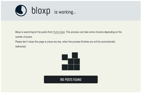 Bloxp is working...