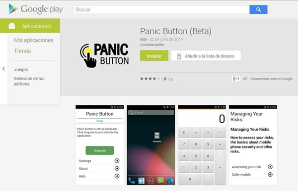 Panic Button para Android
