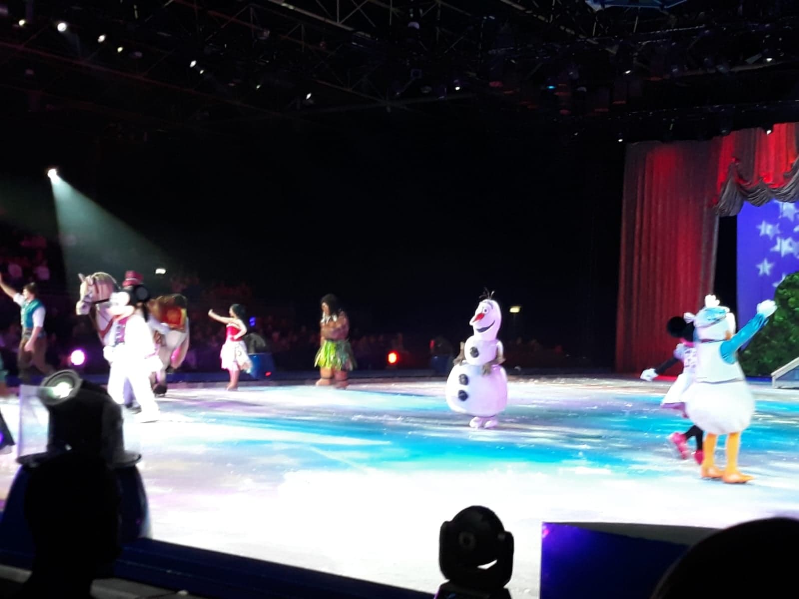 Olaf op Disney on Ice 2019