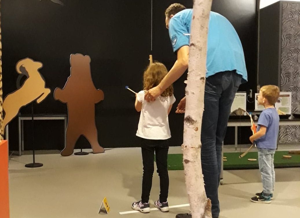 Pijl en Boog schieten in het Museon