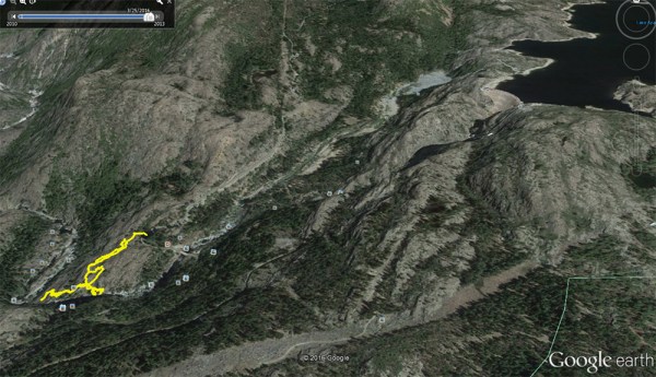 Yuba River and Spaulding Res.