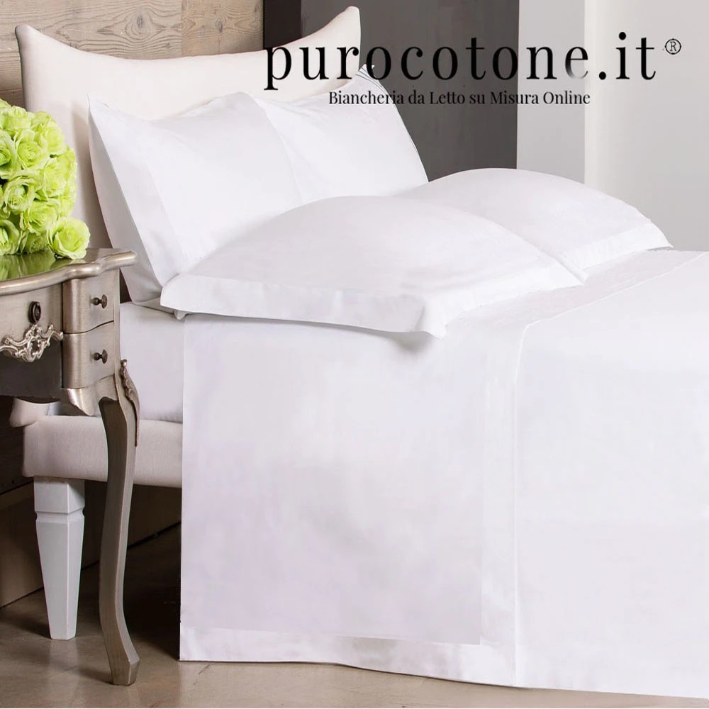 Come si stanno preparando gli italiani al nuovo . Lenzuola Su Misura Maxi King Orlo Semplice Raso Tc600 Linea Hotel