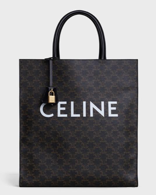 A look at Hedi Slimane's reinterpretation of Celine's iconic monogram