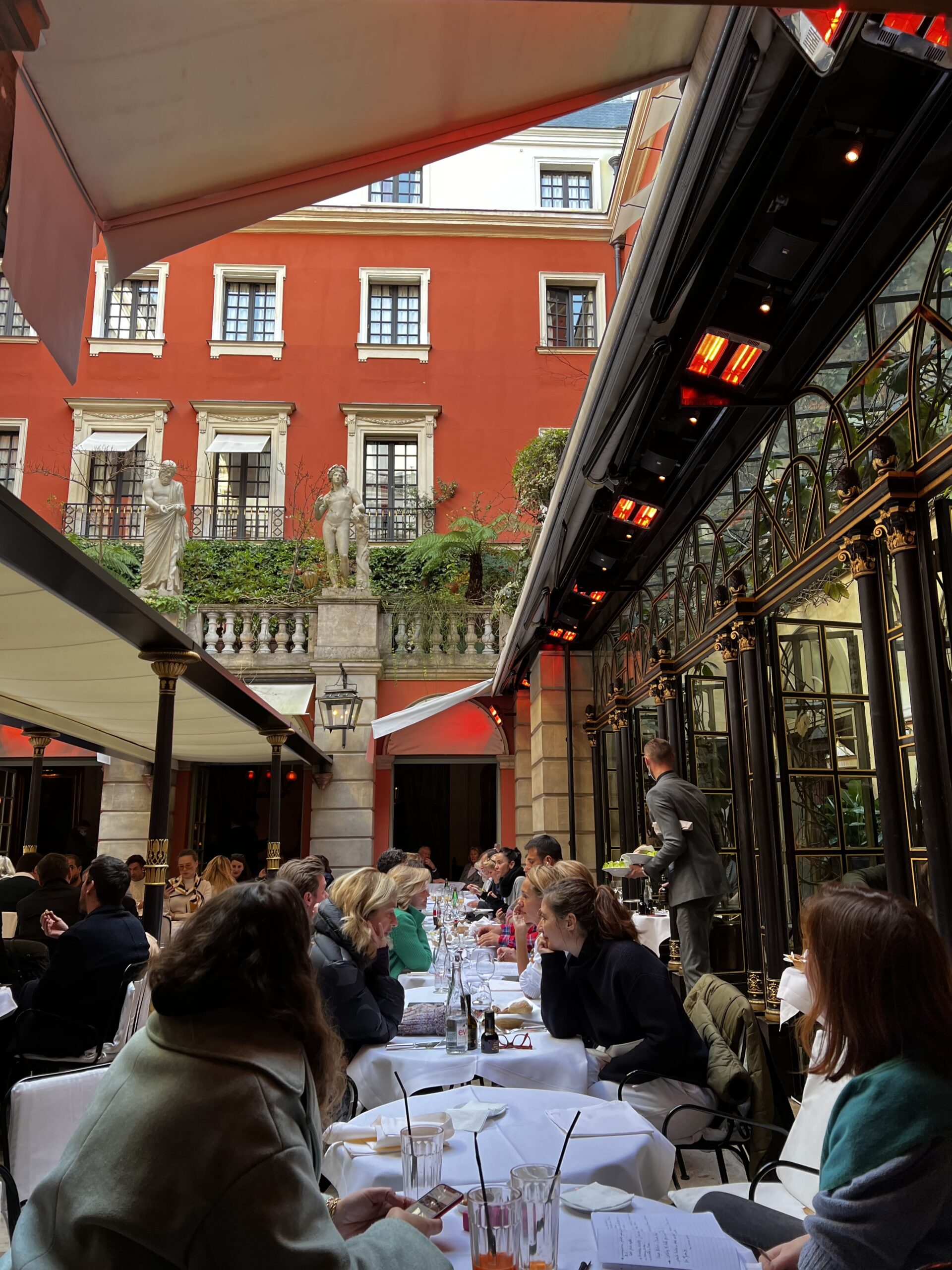 Hermès garden in Paris