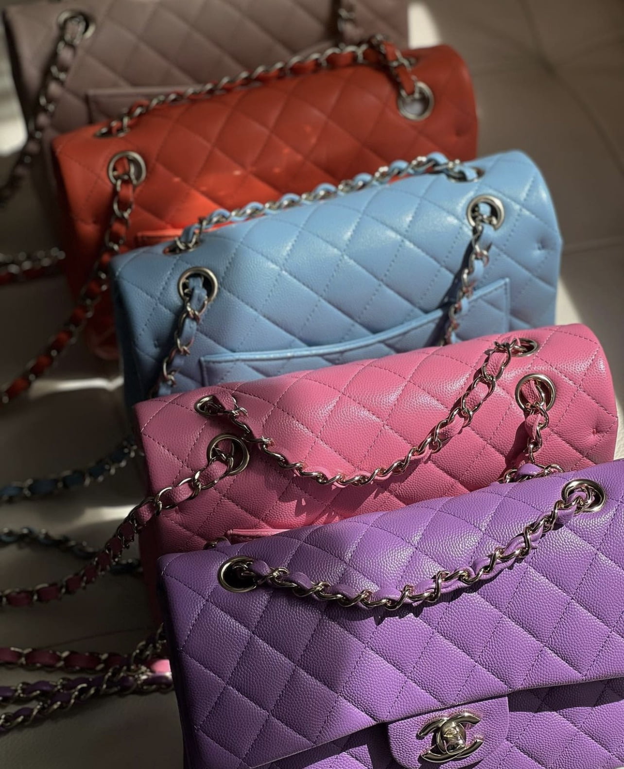 Chanel flap storage