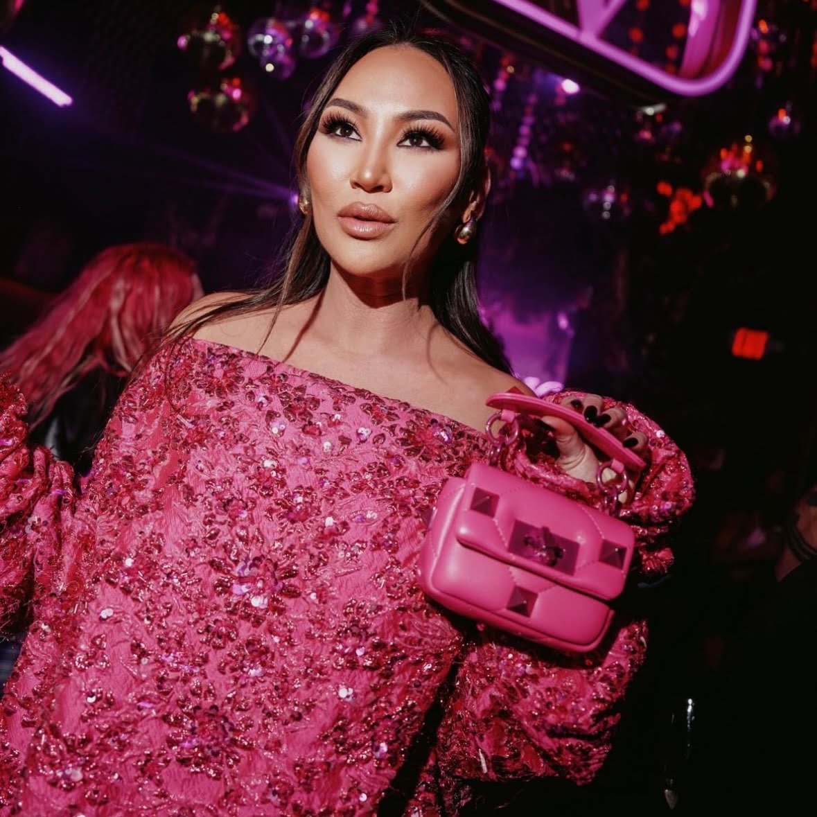 Dorothy Wang of Bling Empire New York with her Hermès handbag collection