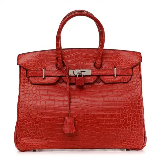 Hermès Birkin 35 in Bougainvillea