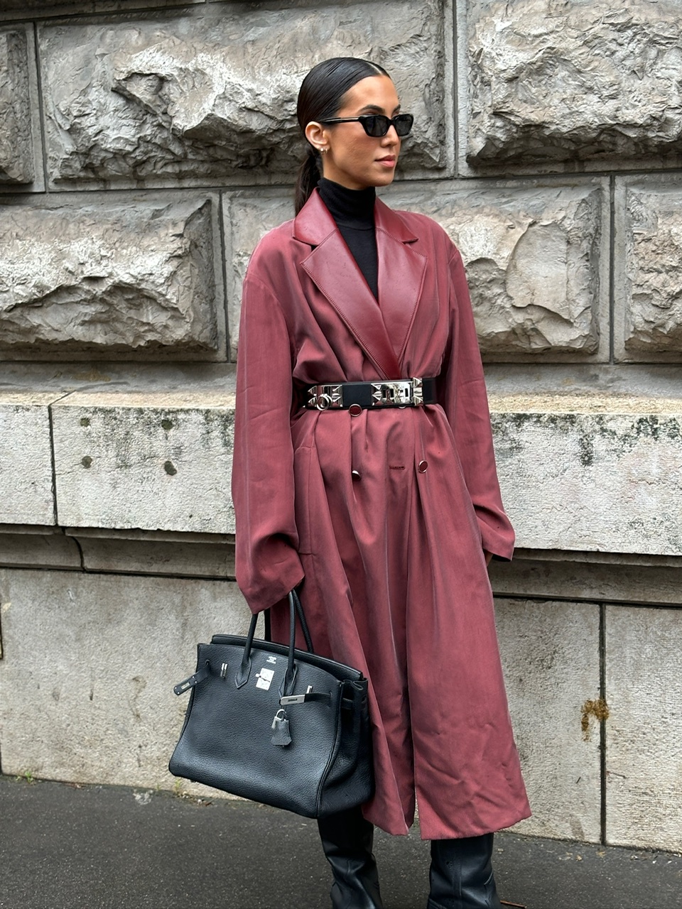 Hermès handbags displayed in Paris after the 2025 price increase