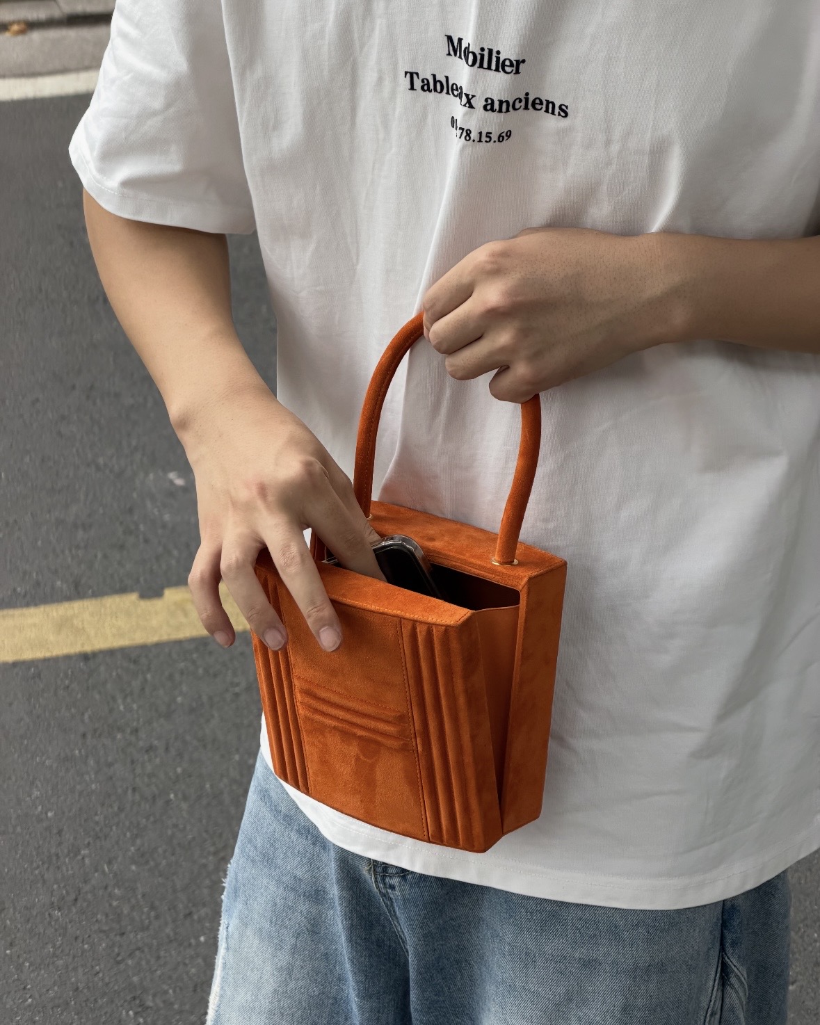 Hermès Cadena Clutch