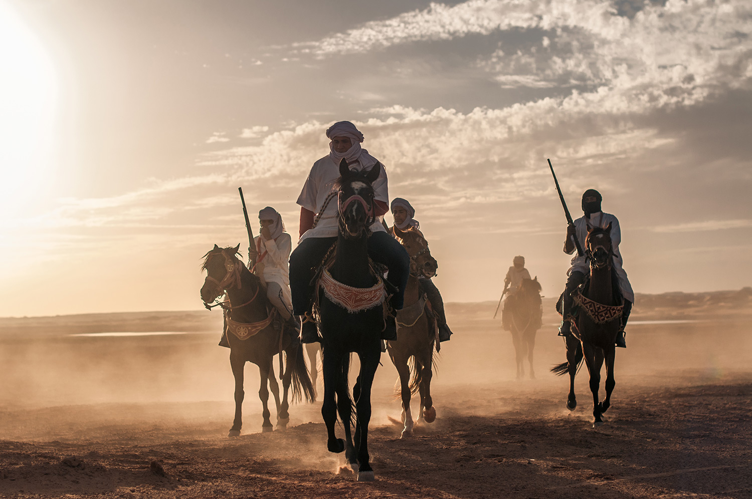 bannière du projet Reportage photo sur la Fantasia en Algérie réalisé par PUShAUNE