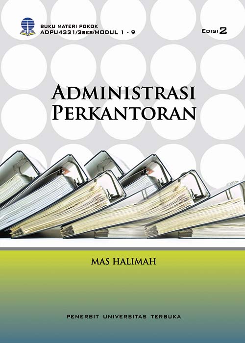 Cek harga terbaik sekarang hanya di biggo! Adpu4331 Administrasi Perkantoran Edisi 2 Perpustakaan Ut
