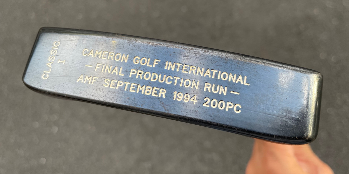 すごいパターを見た！(っていうか持ってる) Vol.5 SCOTTY CAMERON