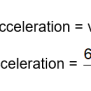 Acceleration Formula With Solved Examples | Physics Wallah