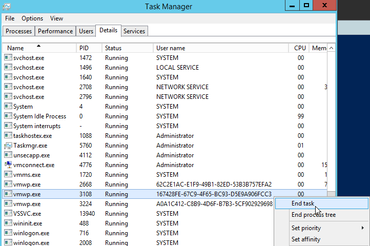 TaskManagerEndTaskVMWP